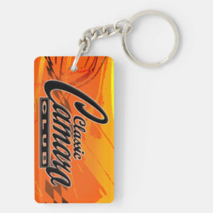 camaro dubbelzijdige sleutelhanger