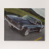 Camaro in beweging legpuzzel (Horizontaal)
