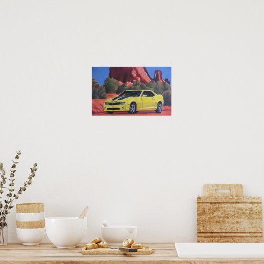 Camaro Poster (Keuken)