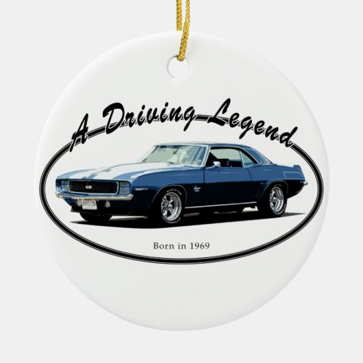 CAMARO RS SS KERAMISCH ORNAMENT (Voorkant)