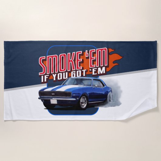 Camaro Smoke Strandlaken (Voorkant)