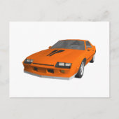 Camaro Sportauto van 80: 3D-model: Briefkaart (Voorkant)