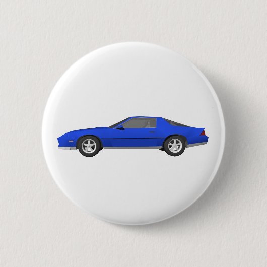 Camaro Sportauto van 80: 3D-model: Ronde Button 5,7 Cm (Voorkant)