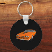 Camaro Sports Car: 3D model: Sleutelhanger (Voorkant)