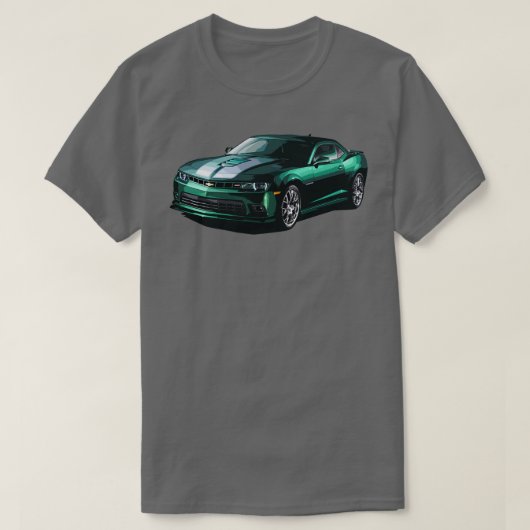 Camaro SS 2016 GREEN T-shirt (Design voorkant)
