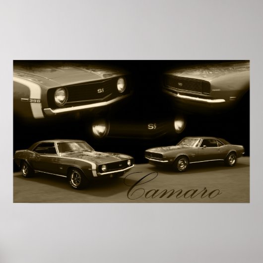 Camaro SS Poster (Voorkant)