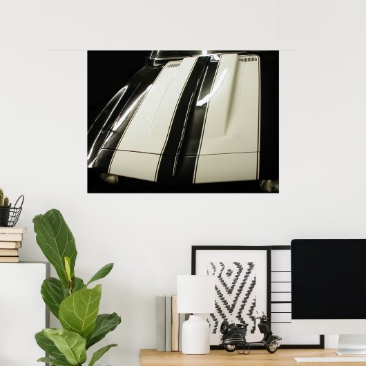 Camaro Stripes Poster (Thuiskantoor)