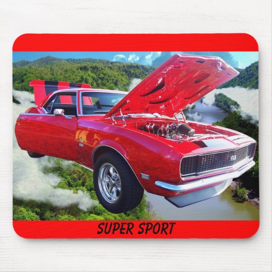 Camaro Super Sport Muismat (Voorkant)