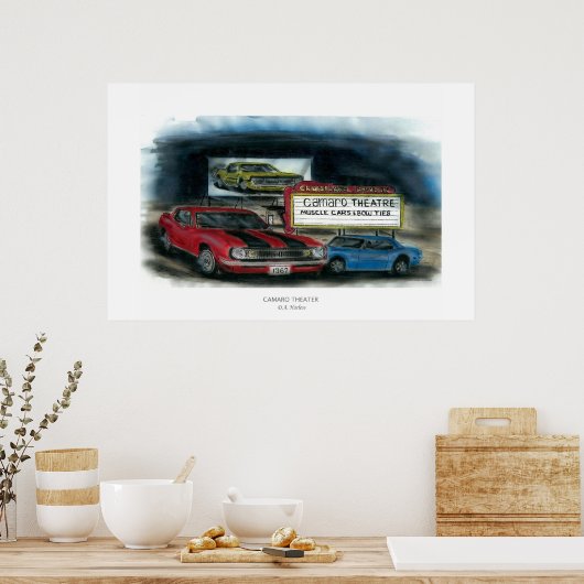 Camaro Theater Poster (Keuken)