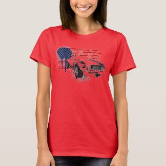 Camaro USA flag - Gepersonaliseerd T-shirt