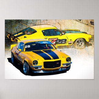 Camaro Z28 Poster