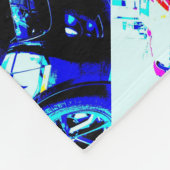 Camaro ZL1 en Corvette in dealershowroom Fleece Deken (Hoek)