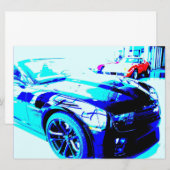 Camaro ZL1 op showroomvloer Kaart (Voorkant / Achterkant)