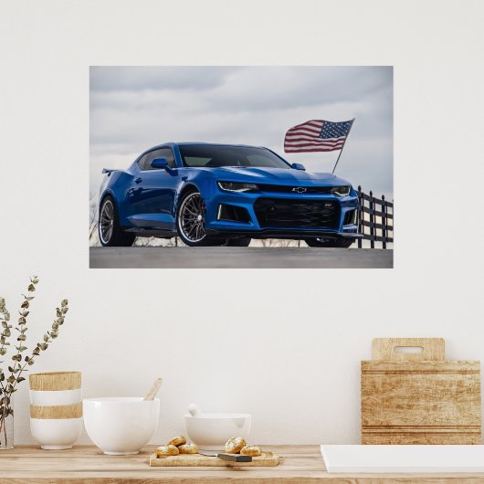 Camaro ZL1 Poster (Keuken)