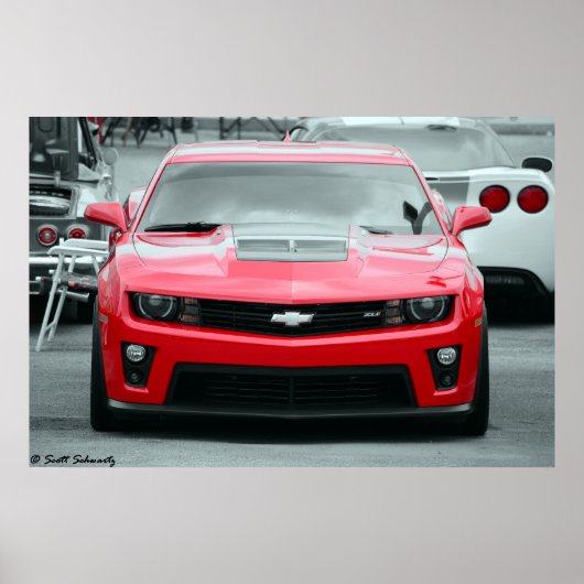 Camaro ZL1 Poster (Voorkant)