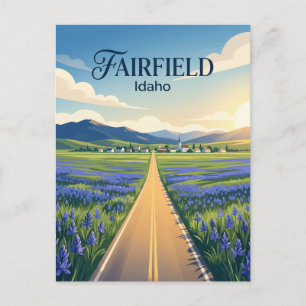 Camas Prairie Idaho -> Camas Prairie Idaho Briefkaart
