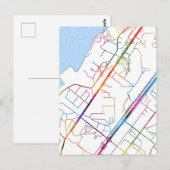 Camayenne Guinee Stadsplattegrond Briefkaart (Voorkant / Achterkant)