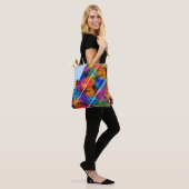 Camayenne Guinee Stadsplattegrond Tote Bag (Op model)