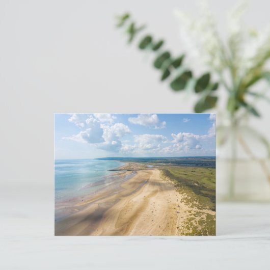 CAMBER SANDS, EAST SUSSEX, VK BRIEFKAART (Staand voorkant)