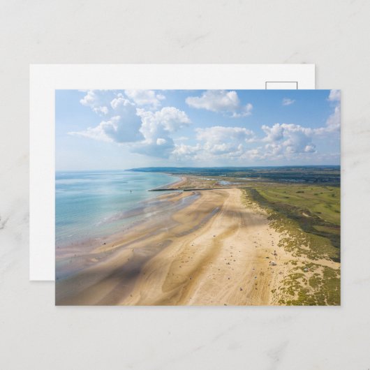 CAMBER SANDS, EAST SUSSEX, VK BRIEFKAART (Voorkant / Achterkant)