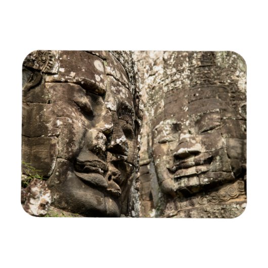Cambodia, Angkor Wat. Angkor Thom, Bayon Magneet (Horizontaal)