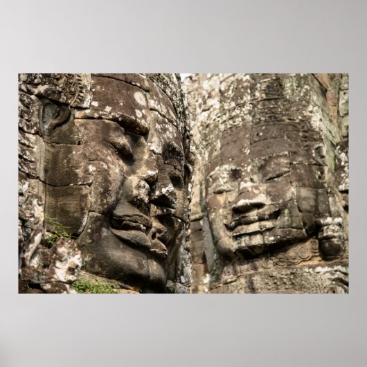 Cambodia, Angkor Wat. Angkor Thom, Bayon Poster (Voorkant)