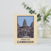 Cambodia Angkor Wat Briefkaart (Staand voorkant)