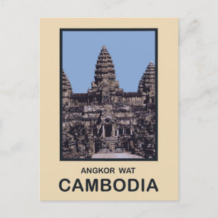 Cambodia Angkor Wat Briefkaart