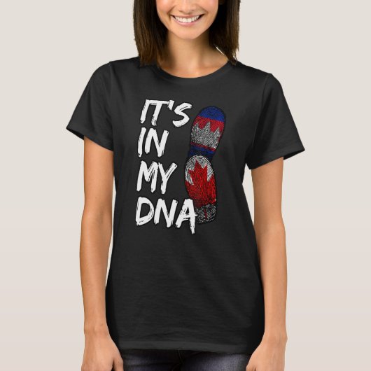 Cambodia Cambodian Proud Canada T-shirt (Voorkant)