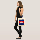 Cambodia Flag Bag Tote Bag (Voorkant (model))