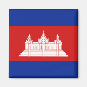 Cambodia Flag Magnet