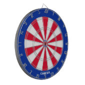 Cambodia Flag Patriot's Bullseye Dartbord (Voorkant Links)
