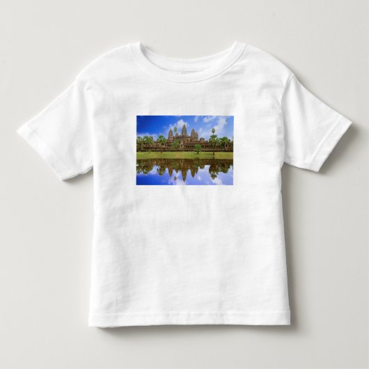 Cambodia, Kampuchea, Angkor Wat tempel. Kinder Shirts (Voorkant)