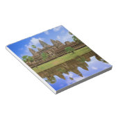 Cambodia, Kampuchea, Angkor Wat tempel. Notitieblok (Schuin)