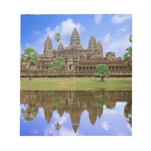 Cambodia, Kampuchea, Angkor Wat tempel. Notitieblok (Voorkant)