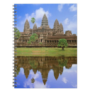 Cambodia, Kampuchea, Angkor Wat tempel. Notitieboek