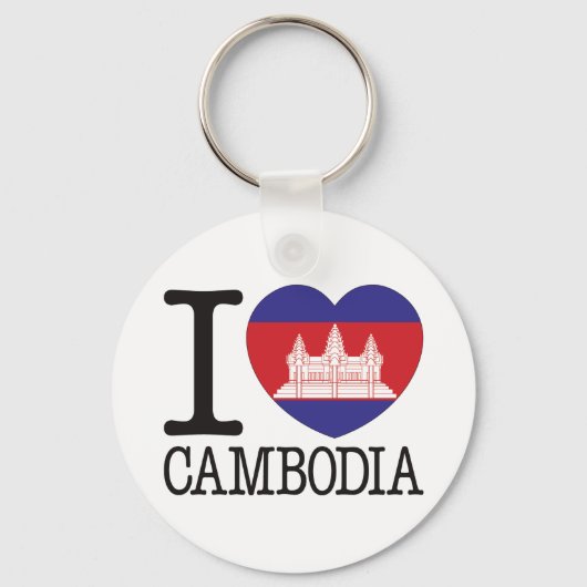 Cambodia Love v2 Sleutelhanger (Voorkant)