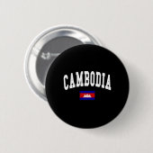 CAMBODIA RONDE BUTTON 5,7 CM (Voorkant /achterkant)