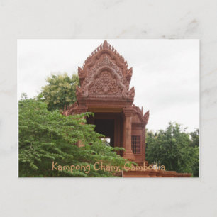 Cambodia Temple Poscard Briefkaart