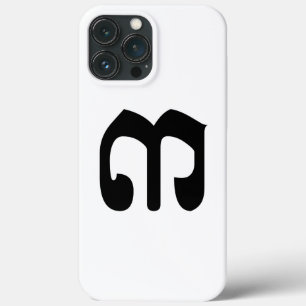 Cambodiaans Nummer 3 / Drie / ៣ (Bei) Khmer Schrif Case-Mate iPhone Case