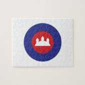 Cambodian Roundel Legpuzzel (Horizontaal)