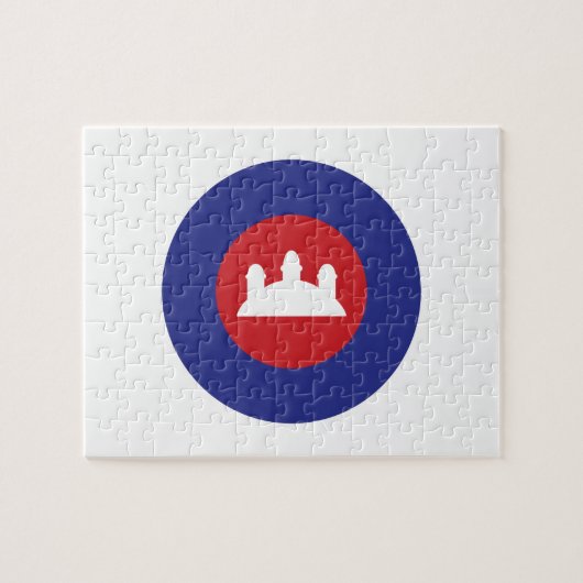 Cambodian Roundel Legpuzzel (Horizontaal)