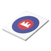 Cambodian Roundel Notitieblok (Linkerzijde)