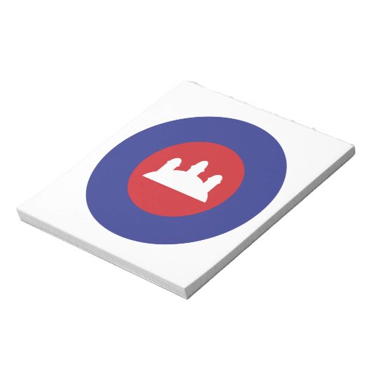 Cambodian Roundel Notitieblok (Linkerzijde)