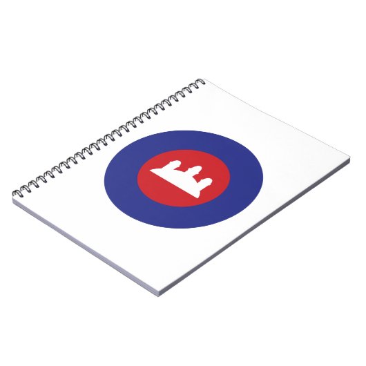 Cambodian Roundel Notitieboek (Linkerzijde)