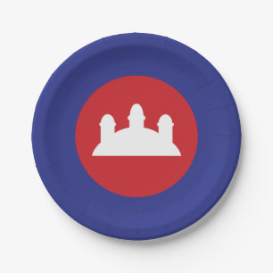 Cambodian Roundel Papieren Bordje