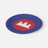 Cambodian Roundel Papieren Bordje (Gekanteld)