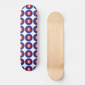 Cambodian Roundel Persoonlijk Skateboard (Voorkant)
