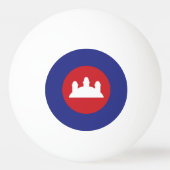 Cambodian Roundel Pingpongbal (Voorkant)