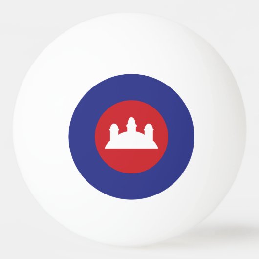 Cambodian Roundel Pingpongbal (Voorkant)